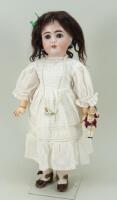 Bahr & Proschild 261 bisque head doll, German circa 1905,