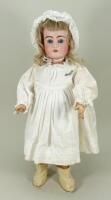 J.D Kestner 191 bisque head doll, German circa 1905,