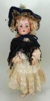 Goebel bisque head doll, German circa 1910,