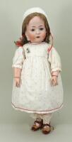 Bahr & Proschild bisque head character toddler doll, German circa 1905,