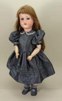 A.M 390 bisque head doll, German circa 1910,