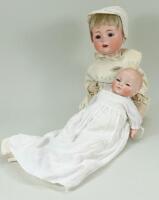 Bahr & Proschild 620 bisque head baby doll, German circa 1910,
