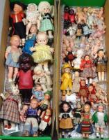 Collection of Celluloid dolls,