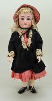 Simon & Halbig 1299 bisque head doll, German circa 1905,