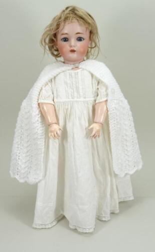 Kammer & Reinhardt/S&H bisque head doll, German circa 1910,