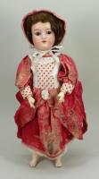 A.M 390 bisque head doll, German circa 1910,