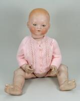 Large A.M 341 ‘Dream Baby’ bisque head baby doll, German circa 1920s,