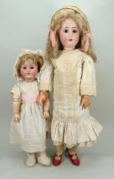 Large Goebel 120 bisque head doll, circa 1915,