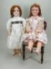 A.M 390 bisque head doll, German circa 1910,