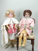 Kley & Hahn 250 bisque head doll, circa 1910,