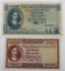 South Africa, ‘Bilingual’ Rands, 1961, One and Two Rand - 2