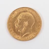 George V (1910-1936), Half Sovereign, 1914