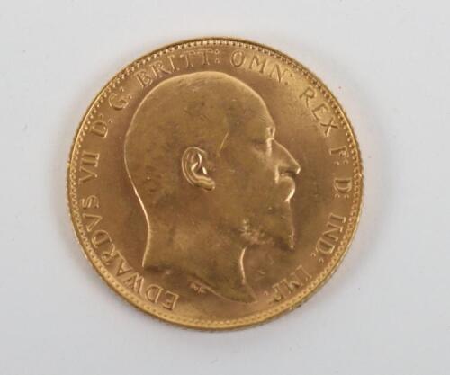 Edward VII 1910 Sovereign