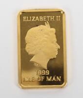 Isle of Man 1999, 5g Fine Gold 999.9