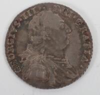 George III (1760-1820), Shilling, 1787, no stops at date