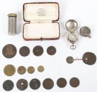 Mixed tokens including 1794 Calendar Token