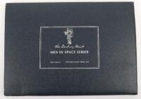 Danbury Mint Men In Space Series silver medallions