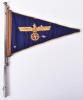 WW2 German Kriegsmarine Officers Car Pennant