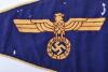 WW2 German Kriegsmarine Officers Car Pennant - 7