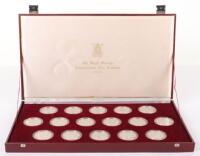 The Royal Marriage Commemorative Coin Collection, silver proof collection