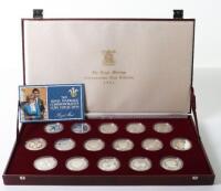 The Royal Marriage Commemorative Coin Collection, silver proof collection