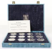 Her Majesty Queen Elizabeth The Queen Mother 1900-1990 Commemorative Silver Proof Collection