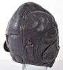 WW2 German Luftwaffe K-33 Leather Flying Helmet - 3