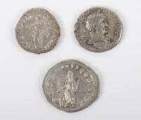 Three Antoninus Pius denarius, Rome mint