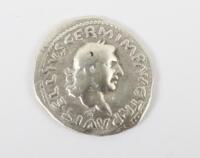 Vitellius denarius, Rome, July to December 69AD