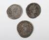 Three Roman Siliqua