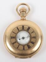 An American Lever Brothers Limited, New York ‘14K Stiffened’ half hunter pocket watch