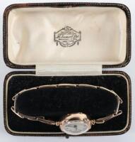 Early 20th century 9ct gold ladies wristwatch