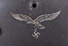 WW2 German Luftwaffe M-35 Double Decal Flight School Marked Steel Combat Helmet - 6