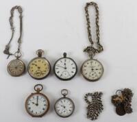 Selection of pocket watches