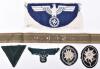 Selection of Mixed Third Reich Cloth Insignia - 2