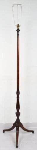 19th century mahogany torchere