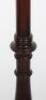 19th century mahogany torchere - 2