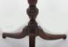 19th century mahogany torchere - 3