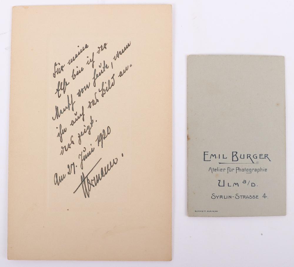 WW1 German Officers Collection of Letters