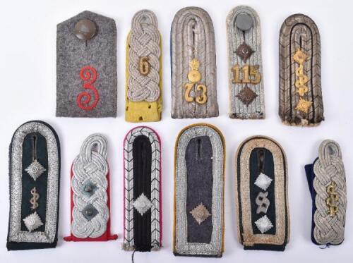 Selection of WW2 German Tunic Shoulder Boards