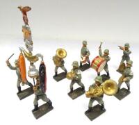 Lineol 70mm German Army marching Military Band