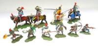 Britains plastic Swoppet Knights