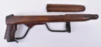 Scarce WW2 American Airborne Folding M1 Carbine Stock