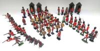 British hollowcast Foot Guards, miscellaneous figures and vehicles