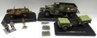 Kaden 1/24 (70mm) tinplate vehicles: M3 Half Track, Tunis