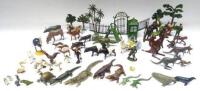 Britains and other Small Zoo Animals, Keepers and Accessories