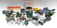 Various Kit, Model and Diecast Guns and Vehicles