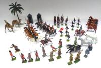 Britains neatly repainted and converted to Danish Infantry