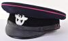 Third Reich Fire Police Officials Peaked Cap - 3