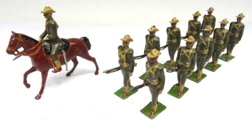 Britains for CF Eckhardt RARE complete City Imperial Volunteers Escort